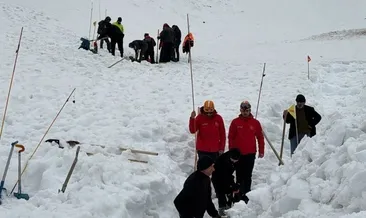 Gezer çığ altında aranıyor