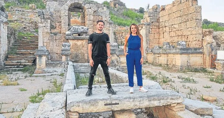 Perge’de konser zamanı