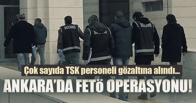 Jandarmada FETÖ operasyonu: Çok sayıda personel gözaltında
