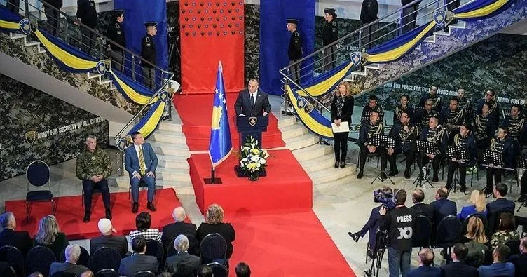 Kosova ordusu törenle kuruldu