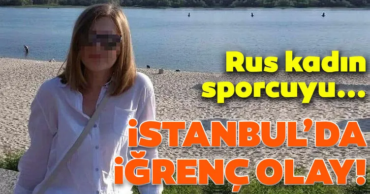 Rus sporcuya gölette taciz