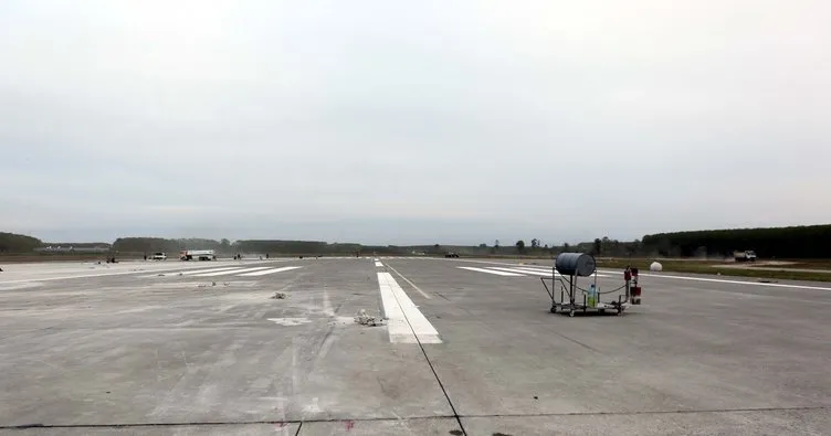 Pisti yenilenen Samsun Havalimanı açılıyor