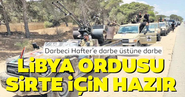 Libya ordusu Sirte için hazır