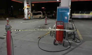 Benzin istasyonunda feci olay! Benzinlik çalışanı yaralandı...