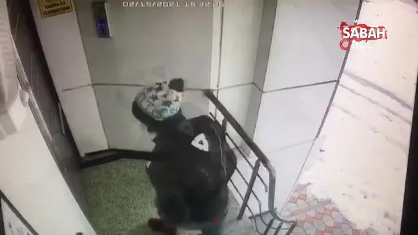 İstanbul'da girdikleri evden ziynet eşyaları çalan hırsızlar kamerada | Video