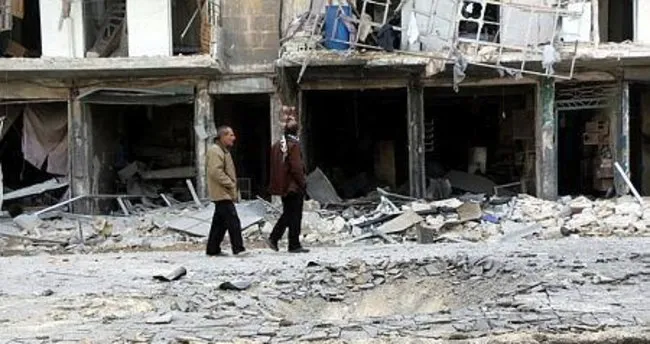 Halep’te yerleşim yerlerine saldırı