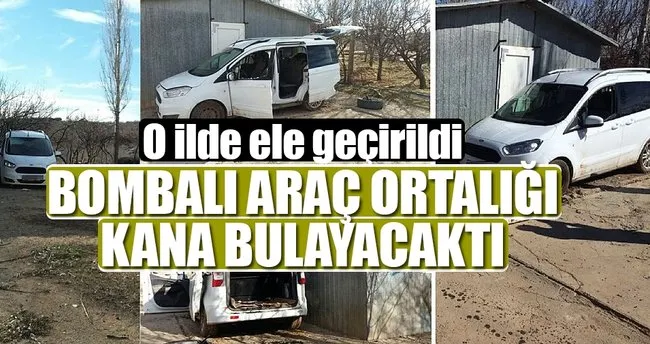 Diyarbakır’da bombalı 2 araç ele geçirildi