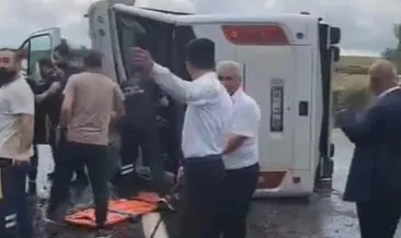 SON DAKİKA: Yozgat'ta midibüs devrildi! Ölü ve yaralılar var #ankara