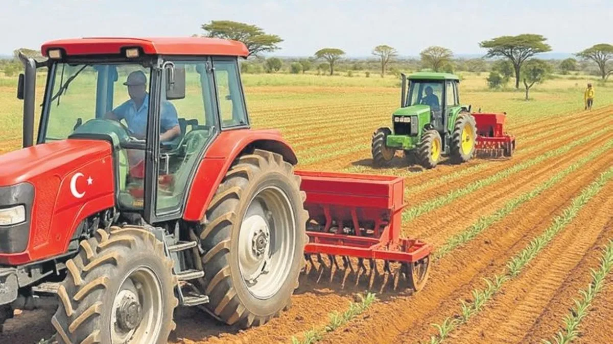 Türk tarım teknolojileri Afrika’da büyüyor Türk tarım teknolojileri Afrika’da büyüyor