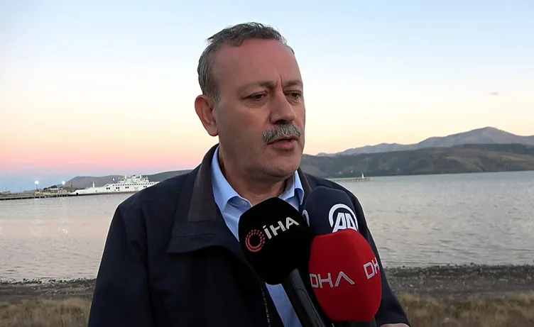 Van Gölü’nde eski yerleşim alanları ortaya çıktı! Drone’lar böyle görüntüledi