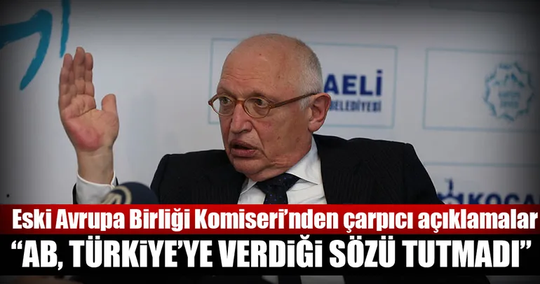 AB vize serbestisi sözünü tutmadı