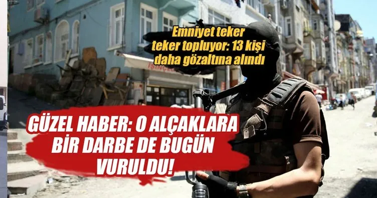 İstanbul’da dev uyuşturucu operasyonu: 13 gözaltı
