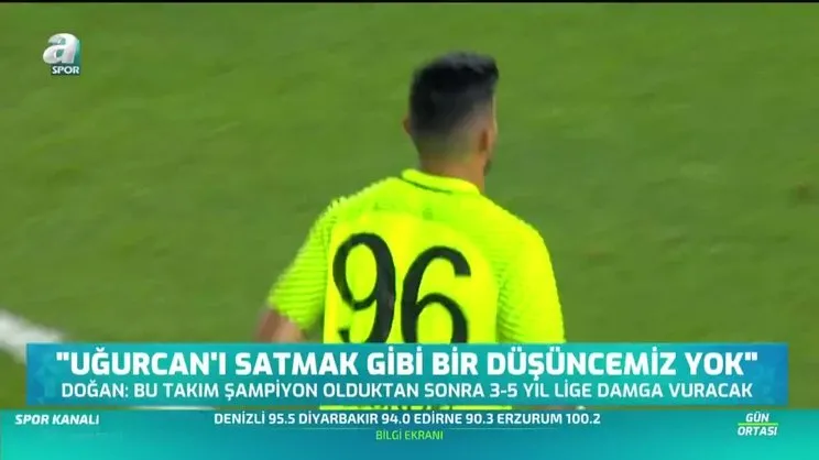 Trabzonspor Başkan Yardımcısı Ertuğrul Doğan: Uğurcan'ı satma gibi bir düşüncemiz yok