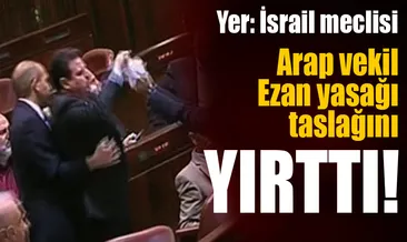 Ezanı yasaklayan taslağı yırttı