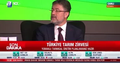 Türkiye Tarım Zirvesi gerçekleşti! Bakan Yumaklı açıkladı! Gıdaya online takip sistemi geliyor | Video