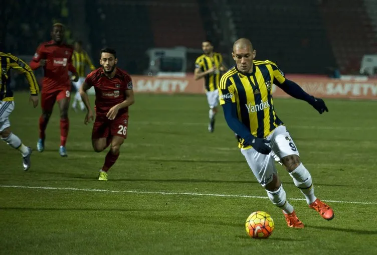 Gaziantepspor Fenerbahçe maçının kareleri