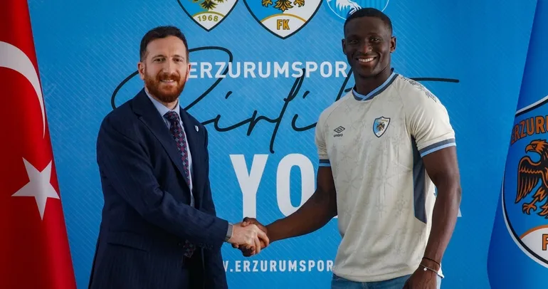 Erzurumspor FK yeni transferini duyurdu