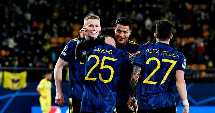 Cristiano Ronaldo yine Manchester United’ı ipten aldı! Son anlarda gelen golle gruptan çıkardı