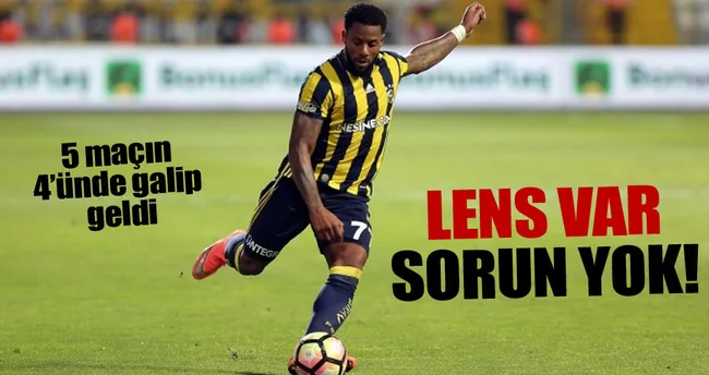 Lens var sorun yok