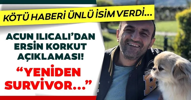 Acun Ilıcalı’dan son dakika Ersin Korkut açıklaması! Mes hakkındaki kötü haberi ünlü oyuncu Yılmaz Erdoğan verdi...