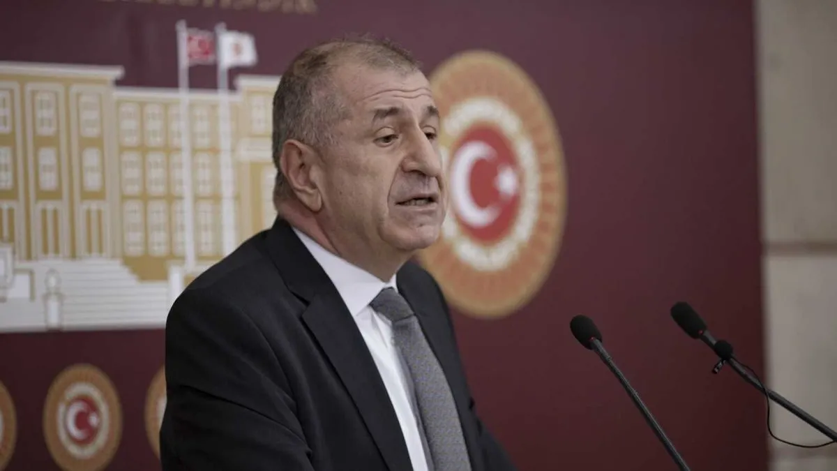 Son dakika | Ümit Özdağ'a 4,5 yıla kadar hapis istemi: Savcı mütaalasını açıkladı