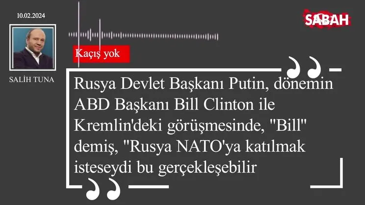 Salih Tuna | Kaçış yok