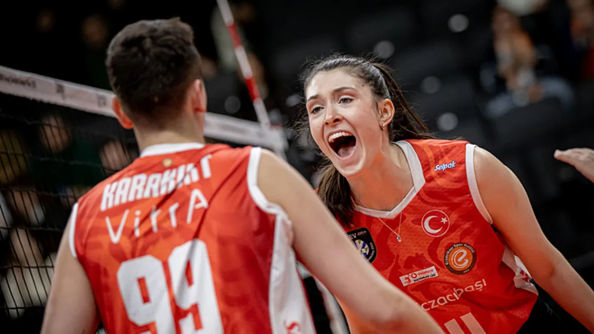 Eczacıbaşı Dynavit, Olimpiakos’a set vermedi! Eczacıbaşı Dynavit, Olimpiakos’a set vermedi!