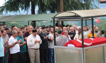 Trafik kazasında hayatını kaybeden Jandarma Er Hüseyin Kenan, son yolculuğuna uğurlandı