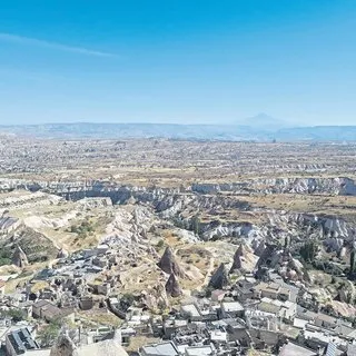 Gezegen içinde büyülü bir gezegen Kapadokya