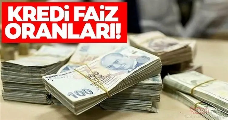 SON DAKİKA: Kredi faiz oranları ne kadar? 2 Ocak Ziraat Bankası, Halkbank, Vakıfbank güncel ihtiyaç-taşıt-konut kredisi faiz oranları