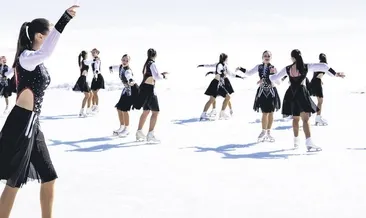 Çıldır Gölü’nde 8 Mart gösterisi