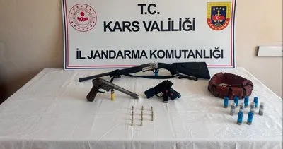 Kars’ta yasa dışı silah operasyonu: 4 kişiye idari para cezası #kars