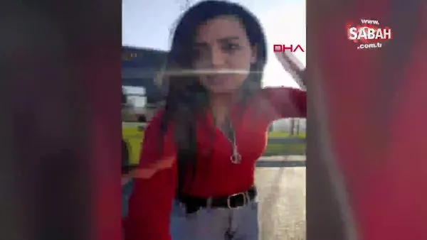 Başakşehir'de ambulans şoförünü yaralayan kadın yakalandı | Video