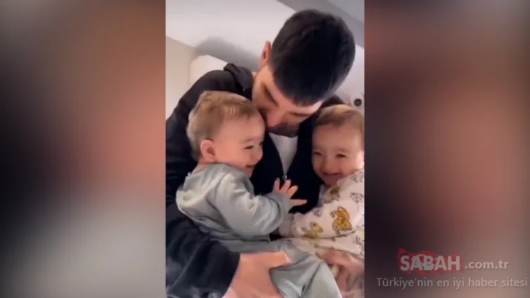 İdo Tatlıses’ten minik oğulları İbrahim Ayel ile Sinan Emir’le eğlenceli paylaşım! Öpmelere doyamadı!