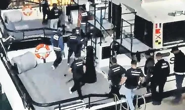 Tekneye uyuşturucu operasyonu