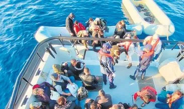 Son 4 günde 382 göçmen kurtarıldı #aydin