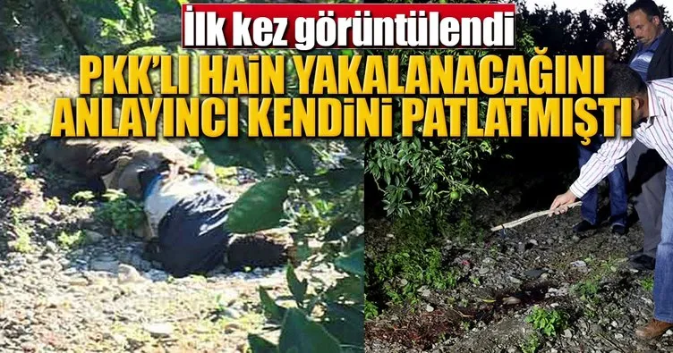 PKK’lı hainin öldüğü portakal bahçesi ilk kez görüntülendi
