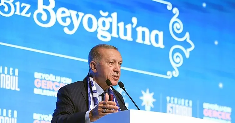 Son dakika! Başkan Erdoğan: Zübük siyasetinin niyeti bugün İstanbul’u yarın Türkiye’yi yağmalamak