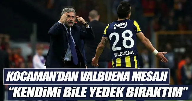 Aykut Kocaman Kendimi Bile Yedek Biraktim Spor Haberleri