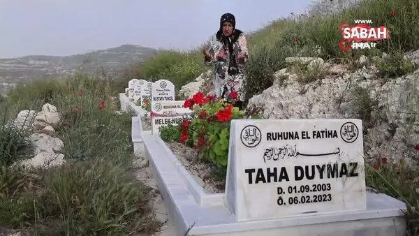 Depremde 3 evladını kaybetmişti! Taha Duymaz’ın annesinin buruk Anneler Günü | Video