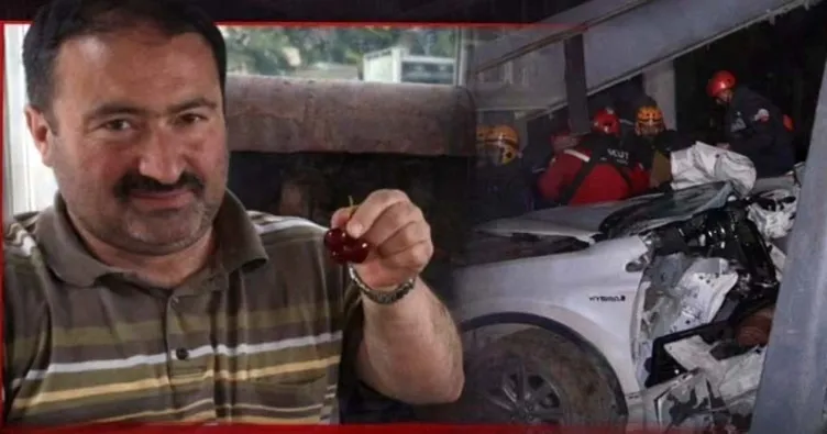 Baba-oğulu kaza ayırdı