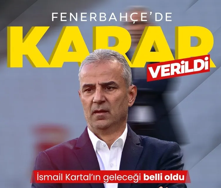 İsmail Kartal’ın geleceği belli oldu: Sivasspor maçı sonrası…