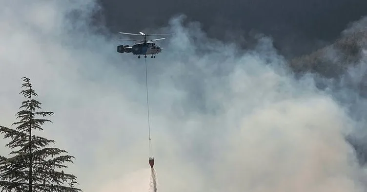 Antalya’da orman yangını: 10 dönüm alan zarar gördü