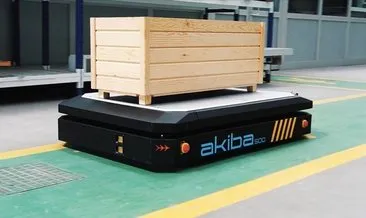 İnsansız yük taşıma robotu 'AKİBA' seri üretime hazır #konya