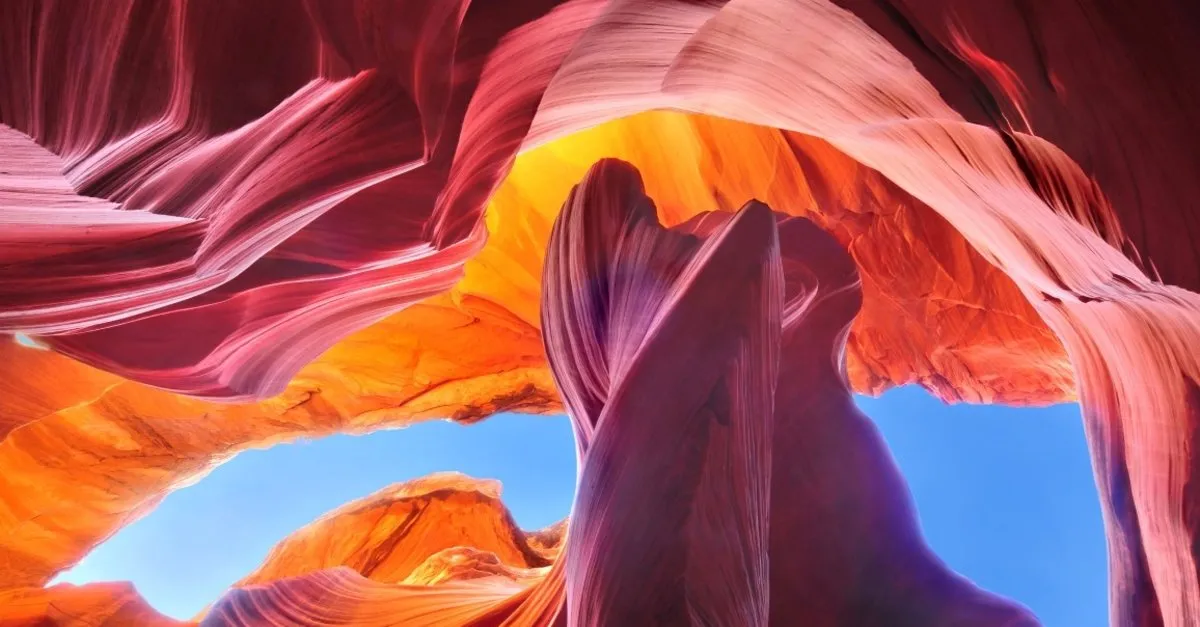 Görenleri hayran bırakan Antilop Kanyonu… – Galeri Görenleri hayran bırakan Antilop Kanyonu… – Galeri