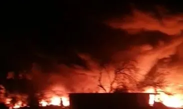 Düzce’de mobilya fabrikasında yangın! #duzce