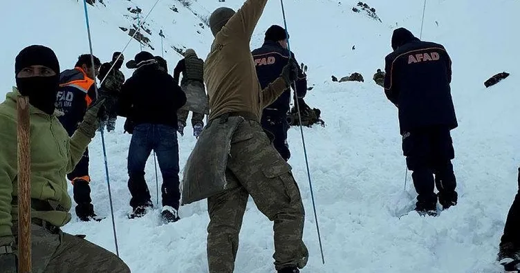 Çığ faciası: 5 şehit