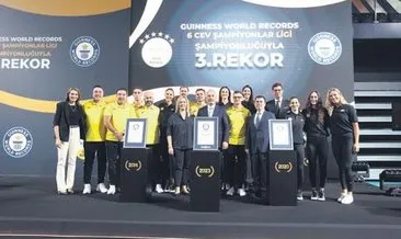 Vakıfbank 3. kez rekorlar kitabında