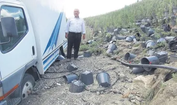 15 yıllık emek 15 dakikada gitti