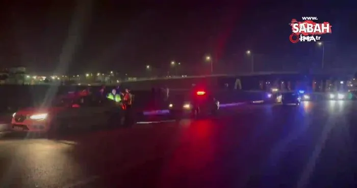 Polislerden kaçarken ekip otosuna çarpan sürücü ehliyetsiz çıktı | Video